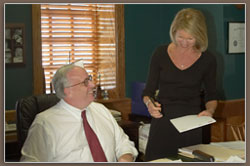 John F. Prentis in action